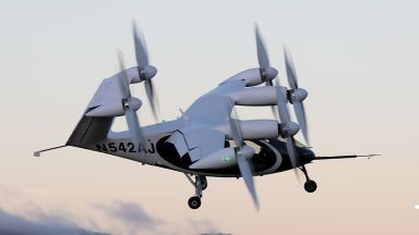 ناسا در حال آزمایش تاکسی های برقی پرنده است